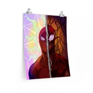 Spider-Man and Carnage Original Art Poster